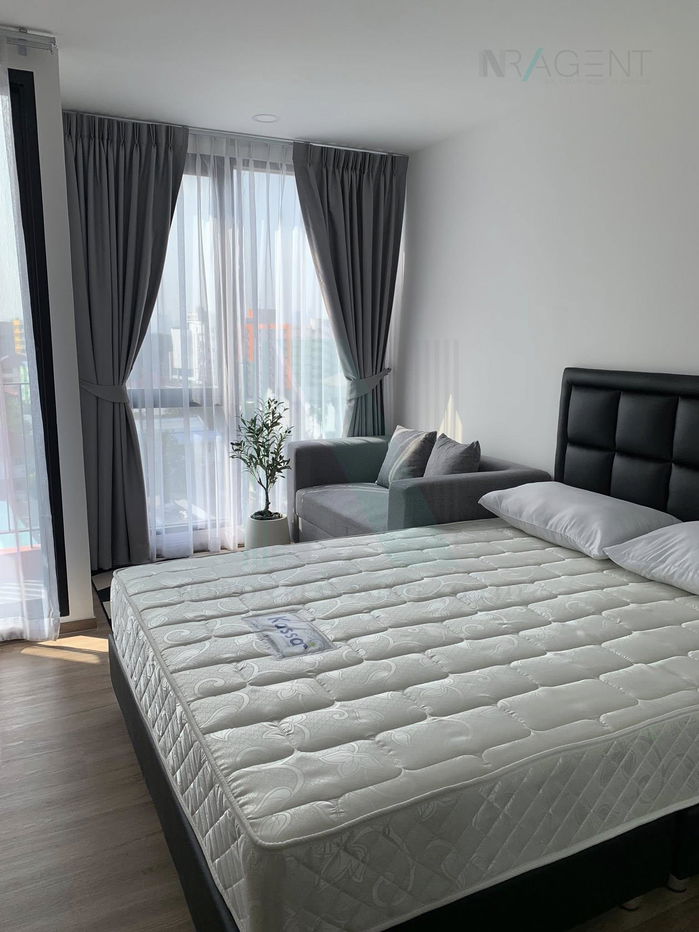 picture 📌 For Rent Condo CYBIQ RATCHADA 32 Building I, Floor 8,Studio, Room size 25.00 sqm - 3/8