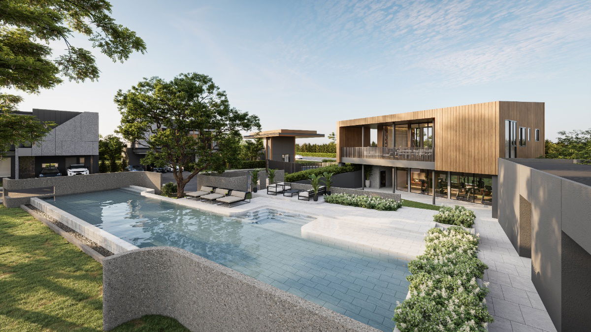 picture PYCHE Pattaya-Motorway | Luxury Modern Tropical Single Homes, Only 40 Units, Starting at 10.29 Million Baht - 1/13