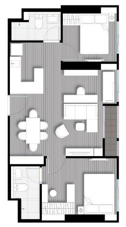 รูป 🔹 ขายคอนโด Nue Evo Ari | ชั้น 40 วิวโล่ง | 2 นอน 2 น้ำ ขนาด 54.30 ตร.ม. ตำแหน่งห้องพิเศษ วิวทิศใต้ + สวนหย่อมในชั้น🔹 - รูปที่ 1/16