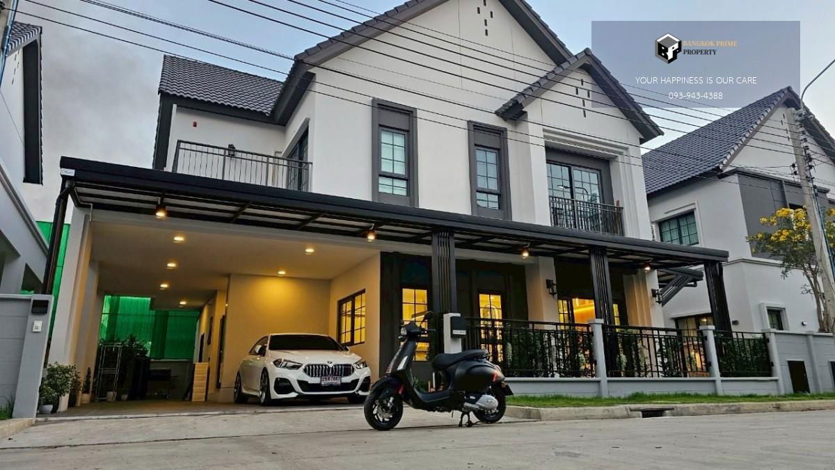 picture Centro Bangna | 2-storey detached house, Modern Luxury style 🏡 两层现代豪华独栋别墅 #2025103112736 - 1/9