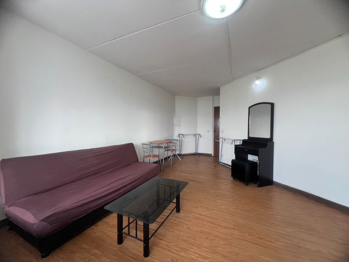 รูป ให้เช่า คอนโด ป็อปปูล่า เมืองทอง T12 ชั้น 11 (32 ตรม.) 3,500 บาท (วิวนอก+เฟอร์ครบ) - รูปที่ 6/9