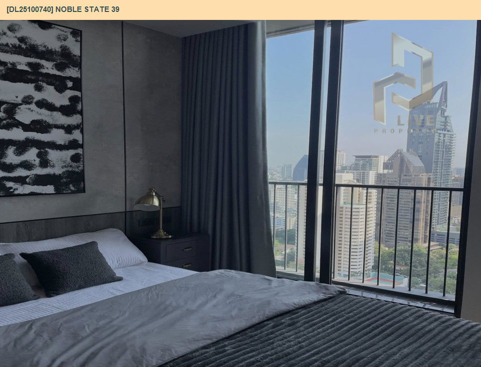 picture DL25100740 Condo for rent, NOBLE STATE 39 near BTS Phrom Phong, ready to move in, call urgently 0638692663 LineID @534wlwof - 9/9