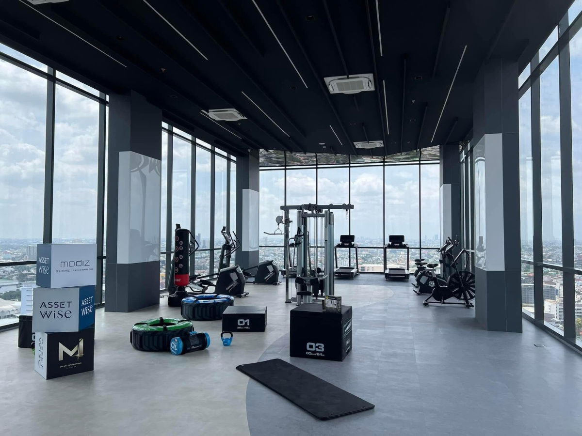 picture MRT Ramkhamhaeng 80 m. Price  13,500 Baht Condo Modiz Rhyme Ramkhamhaeng ( Rental ) - 14/14