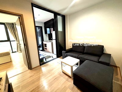 เช่าคอนโด เขตบางกะปิ : *** ให้เช่าคอนโด :  เดอะเบส การ์เด้น- พระราม9 ชั้นสูง เฟอร์ครบ  ห้องสวย (The Base Garden -Rama9) ***