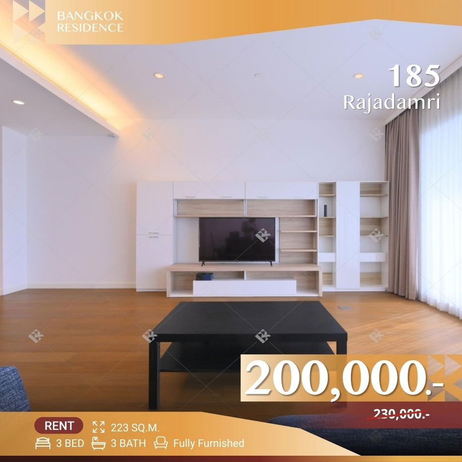 รูป 185 Rajadamri 💎 Luxury Private Living with Sport Club View 🏞️ Near BTS Ratchadamri  - รูปที่ 1/17