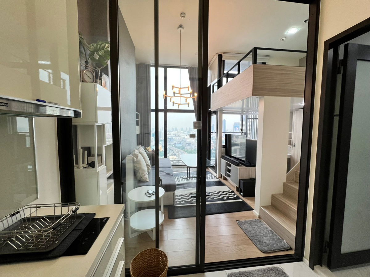 รูป Duplex 2 ชั้น! ห้องสวยที่สุด วิวพาโนรามา ชั้น 28 (สูงสุด) ชีวาทัย เรสซิเดนซ์ อโศก - รูปที่ 2/20