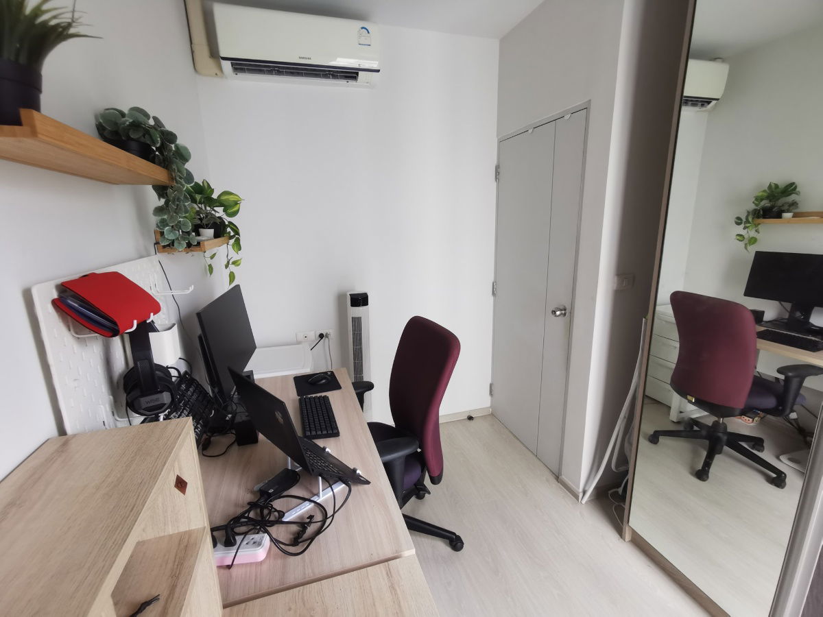 รูป ยูนิโอ สุขุมวิท 72 ขายถูกที่สุด!!! 2ห้องนอน 42ตรม. ห้องมุมชั้น6 เฟอร์ครบ  - รูปที่ 8/12