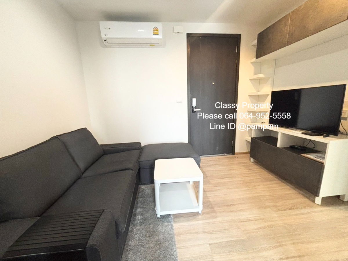 picture *** Condo for Rent : The Base Garden-Rama9 High floor Fully furnished Nice decorated *** - 2/17