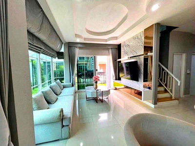 บ้านเดี่ยวให้เช่า : แกรนด์ดิโอ รามอินทรา วงแหวน ให้เช่า 80,000 บาท นัดชมได้เลยค่ะ