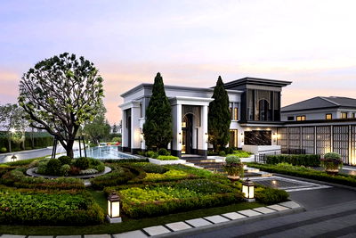 บ้านเดี่ยว กรุงเทพมหานคร : 🌿 บ้านหรูสไตล์ Modern Classic ความสง่างามเหนือกาลเวลา เริ่มต้น 12.99 ล้าน 🌟 📞 061-6161426 / 065-4496399 🟢LINE: @wsrcondo