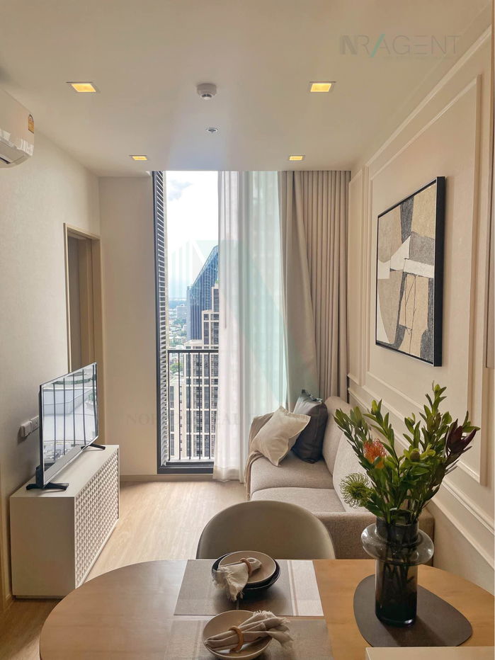 รูป 🔺 ให้เช่าคอนโด โนเบิล สเตท 39 อาคาร 1 ชั้น 30 1 ห้องนอน ขนาด 29 ตรม ใกล้ เอ็มควอเทียร์ - รูปที่ 3/8