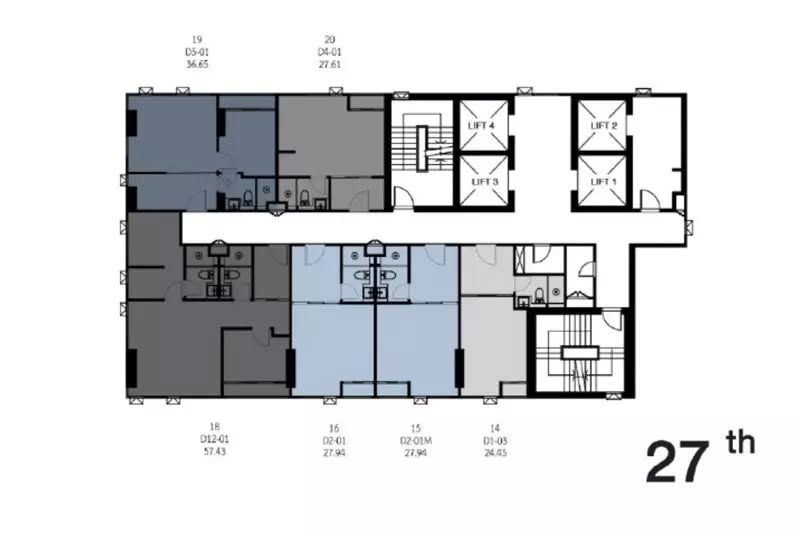 รูป 🏢 ให้เช่าคอนโด : Knightsbridge Space Rama 9 (ไนท์บริดจ์ สเปซ พระราม 9)    รหัสทรัพย์ | 📌LNP-C10274  - รูปที่ 28/30