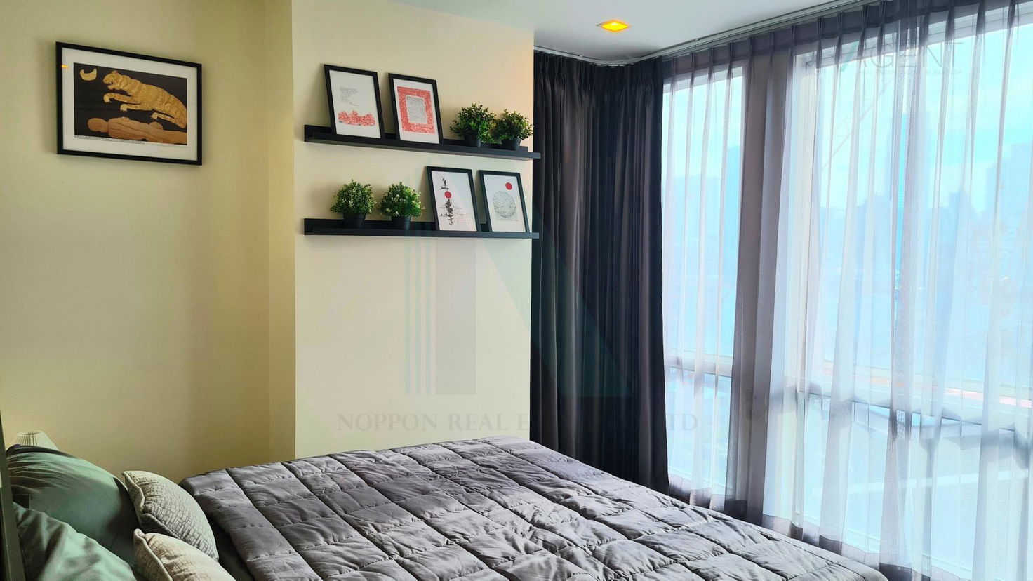 picture ðĐ For Rent Condo WISH @ SAMYAN Building 1, Floor 12,2 bed room, Room size 59.00 sqm - 5/8