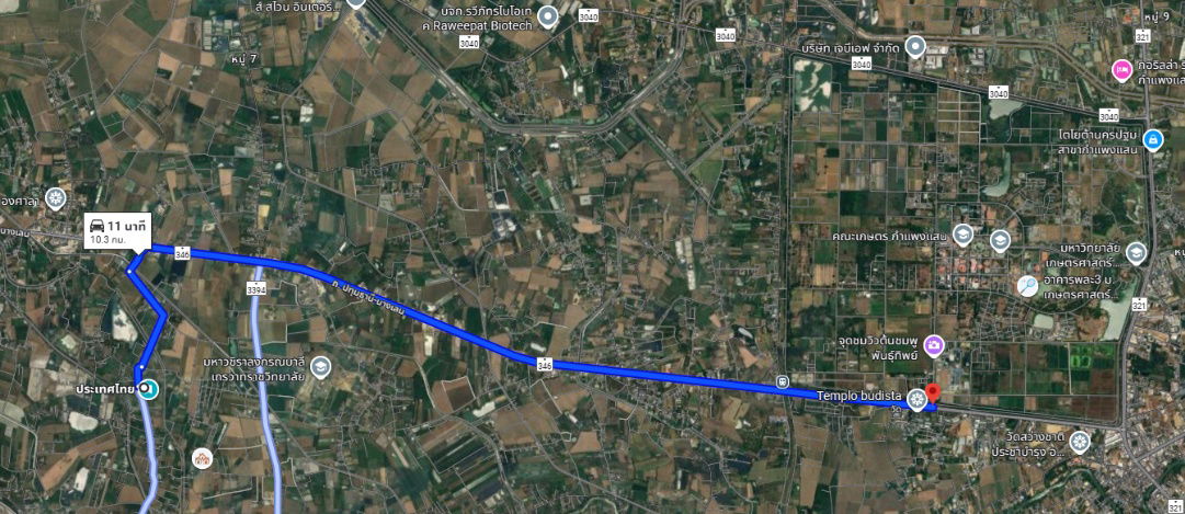 รูป ขายด่วน!! ที่ดิน 1 งาน โฉนดครุฑแดง ทุ่งลูกนก กำแพงแสน นครปฐม - รูปที่ 5/12