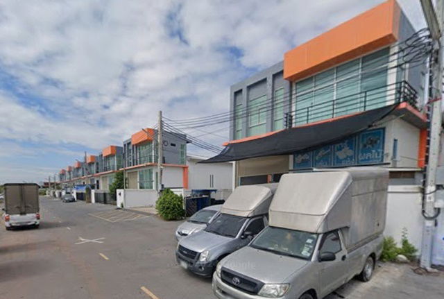 picture Central Rama2 15km. Thian Thale Metropolitan Police Station 700 m. For rent 2-story commercial build - 8/8