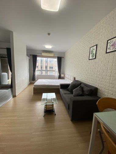 พลัมคอนโดสามัคคี ราคา 6,000บาท/เดือน กั้นห้อง + มีเครื่องซักผ้า