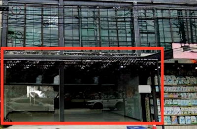 Townhouses for rent Ramkhamhaeng University : For rent, for rent, for lease, ground floor space, commercial building, Town in Town, cheap price, interested, Line: @951qfbfi