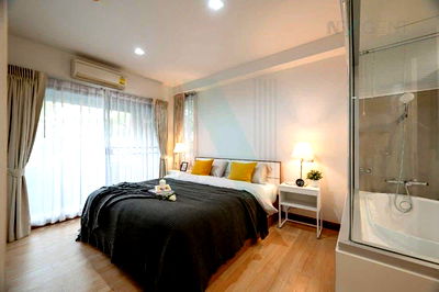 เช่าคอนโด BTS พร้อมพงษ์ : 🔺 ให้เช่าคอนโด เดอะ ซี้ด มูซี่ สุขุมวิท 26 อาคาร 1 ชั้น 1 2 ห้องนอน ขนาด 78 ตรม ใกล้ มหาวิทยาลัยกรุงเทพ