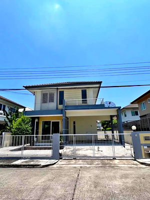 บ้านเดี่ยว บางบ่อ สมุทรปราการ : ขายบ้านเดี่ยว 2 ชั้น หมู่บ้าน พฤกษ์ลดา บางนา 50 ตารางวา