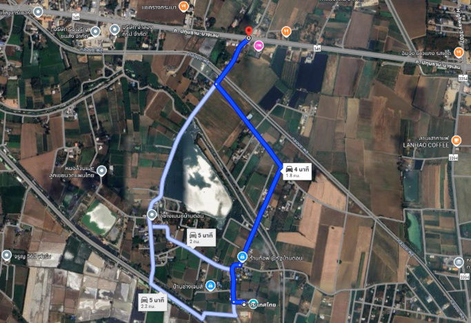 รูป ขายด่วน!! ที่ดิน 1 งาน โฉนดครุฑแดง ทุ่งลูกนก กำแพงแสน นครปฐม - รูปที่ 4/12