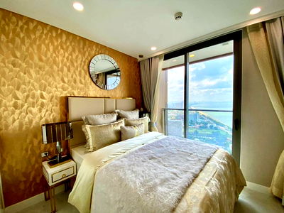 คอนโดให้เช่า : 🏢 🏢🏢Copacabana   29sqm  39th floor  sea view na jomtien 🏢 🏢 🏢