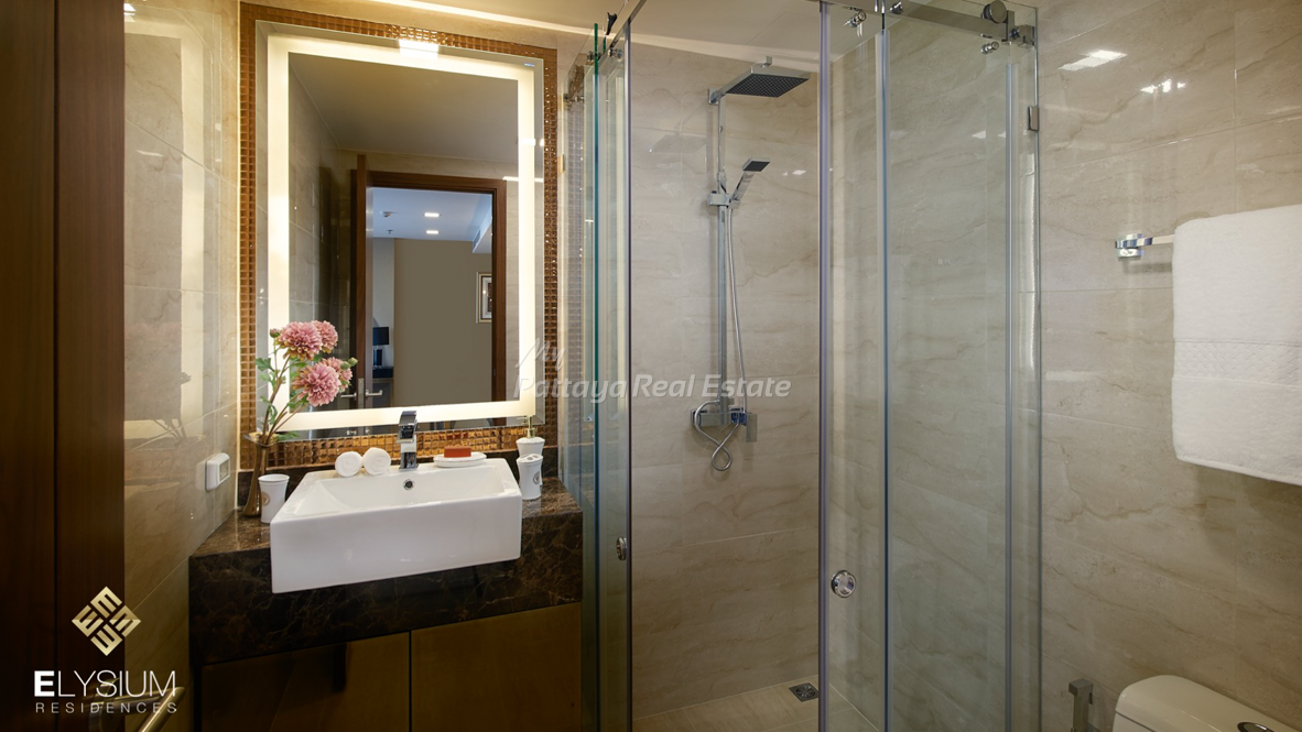 รูป 🛏️ 1 ห้องนอน - 🛁 1 ห้องน้ำ - 🏙️ Sea Views - 🇹🇭 ชื่อไทย - 🏢 Elysium Residences Pattaya - รหัส: ELS06 - รูปที่ 4/4