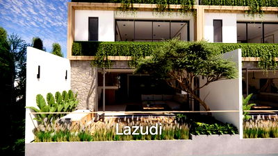 ขายทาวน์โฮม : 2 Bed 3 Bath 219 SQ.M Kahli Terraces in Choeng Thale: Modern Townhouse Living
