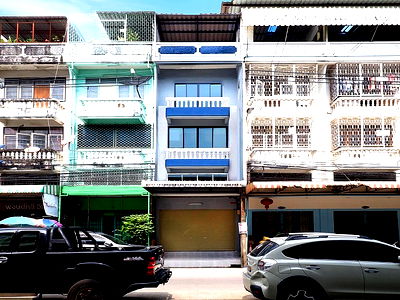 อาคารพาณิชย์ แม็คโคร บางบัวทอง : บ้านรีโนเวทใหม่ อาคารพาณิชย์ 3.5 ชั้น+ดาดฟ้า ม.บัวทองธานี ขนาด 15 ตรว. 5นอน 3น้ำ ทำเลเยี่ยมต้นโครงการ  ต่อเติมเต็ม พื้นที่กว้าง[บางใหญ่-กาญจนาภิเษก] 