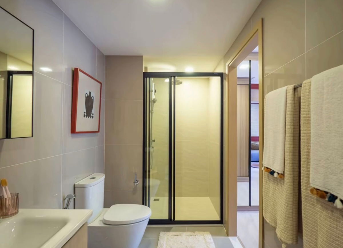 รูป ขาย ใบจอง THE BASE Cherngtalay 🔥 ตึก A ชั้น5  Type 1C Size :34.50 sqm.  - รูปที่ 6/7