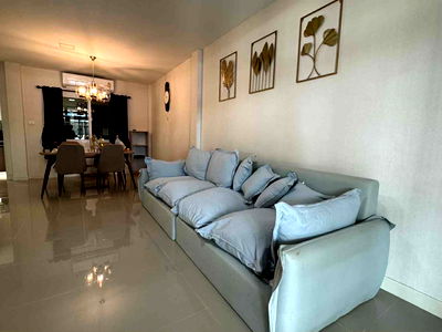 Townhouses for rent Rangsit University : For rent, for rent, townhome, Rasa Grand Ville, Phahon Yothin 73, cheap price, interested, Line: @951qfbfi