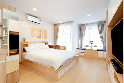 ขายคอนโด : เจ้าของขายเอง ! คอนโดแต่งครบ รีโนเวทใหม่ Airlink Residence ใกล้สนามบิน สุวรรณภูมิ 🚀  แสงธรรมชาติ วิวโล่ง พร้อมเข้าอยู่ทันที!”
