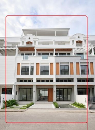 Fashion 2.3km. Nawamin MRT RamIntra km.9 83 700m. Commercial building for rent 3 units 5-storey