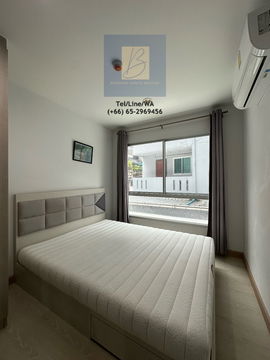 1 bedroom closed kitchen for rent near BTS Samrong and Supermarket ✨