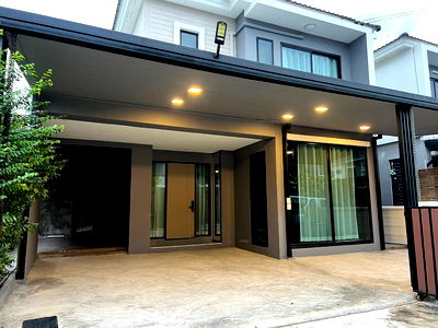 เช่าบ้านเดี่ยว เขตคลองสามวา : เช่า ให้เช่า ปล่อยเช่า บ้านเดี่ยว หมู่บ้านอารียา โคโม่ วงแหวน-รามอินทรา ราคาถูก สนใจ Line: @951qfbfi