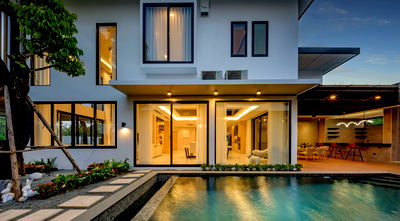 เช่าบ้านเดี่ยว เชียงใหม่ : ให้เช่าPool villa 2 ชั้น  4 ห้องนอน 6 ห้องน้ำ 2  ห้องครัว  4  ที่จอดรถ