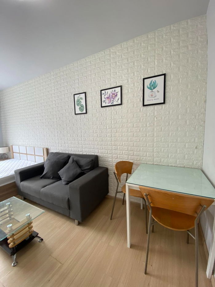 รูป พลัมคอนโดสามัคคี ราคา 6,000บาท/เดือน กั้นห้อง + มีเครื่องซักผ้า - รูปที่ 4/14