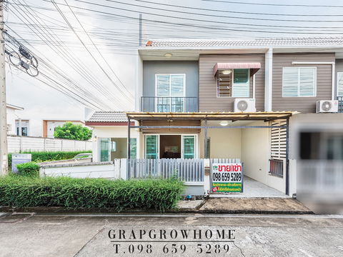 The Colors Leisure Bangna KM.8, 2-story townhome, like living in a semi-detached house. New house, owner has never lived in it. Near Mega Bangna