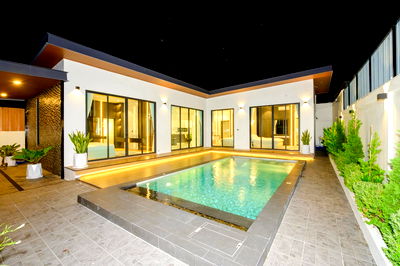 Houses for sale Nong Prue, Chonburi : New villa nearly Tara international school 