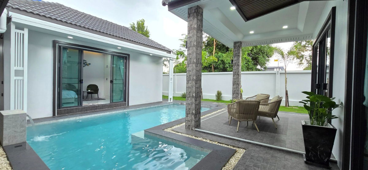 picture For rent pool villa 4bedroom nearly Mapprachan lake - 29/30