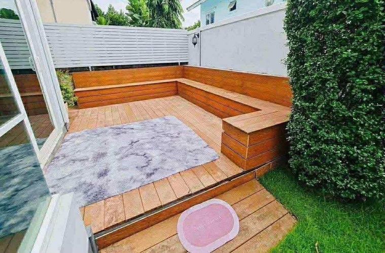 4-bed house for rent, 150 sqm, 51 sq wah, Grandio Ramintra - Wongwaen