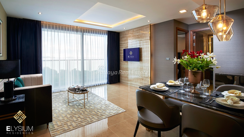 🛏️ 1 Bed - 🛁 1 Bath - 🏙️ Sea Views - 🇹🇭 THAI name - 🏢 Elysium Residences Pattaya - Ref: ELS06