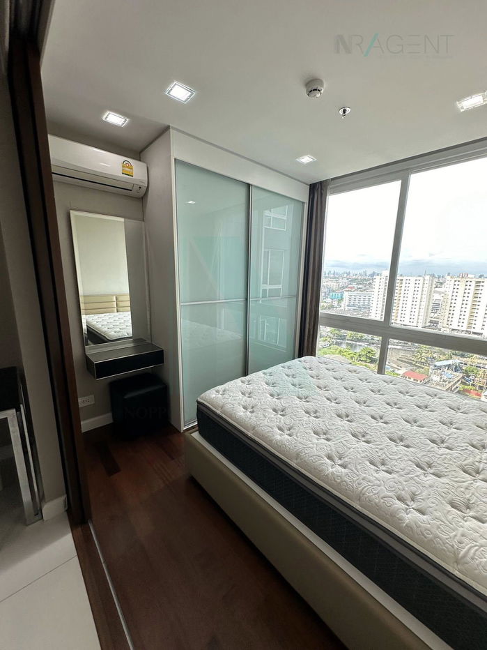 รูป 🔺 ให้เช่าคอนโด เดอะ เมโทรโพลิส สำโรง อินเตอร์เชนจ์ อาคาร A ชั้น 18 1 ห้องนอน ขนาด 35 ตรม ใกล้ BTS สำโรง - รูปที่ 4/8