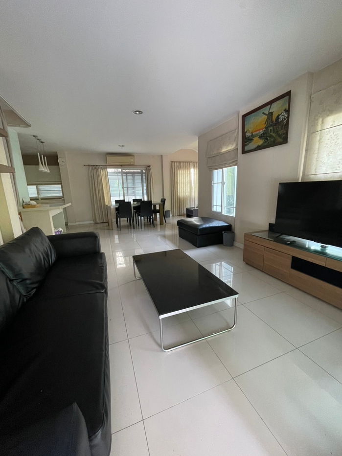 รูป ให้เช่า บ้านเดี่ยว มัณฑนา พระราม9 ศรีนครินทร์ ใกล้ Brighton Collage แปลงริม 3 นอน - รูปที่ 12/24