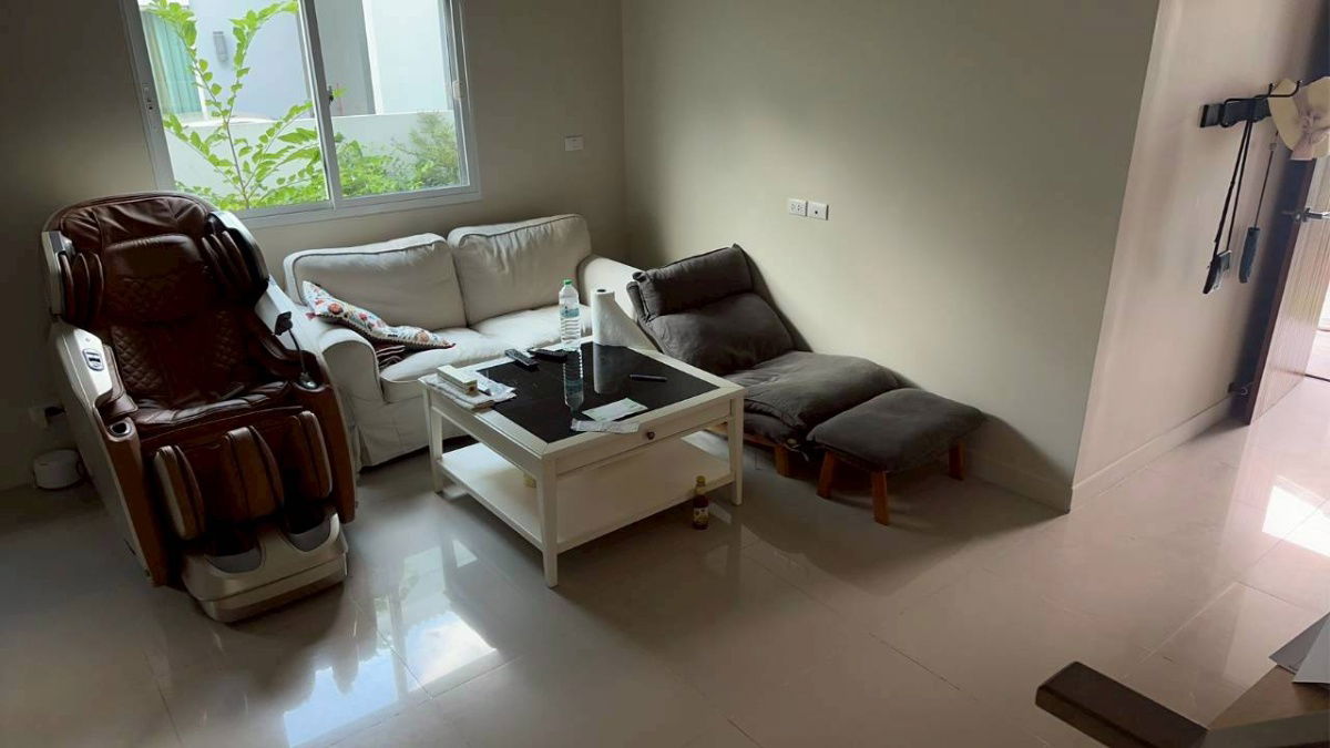 picture Rent a nearly new single house (3 years old) at Kanasiri – Wongwaen Rama 2, land area 58.2 sq.wah, 3 bedrooms, 3 bathrooms, fully furnished. - 15/15