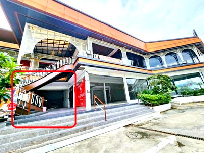 Shophouses for rent : In ThungKhru area, in the heart of a large community, a village of 10,000 houses, Big C Pracha Uthit