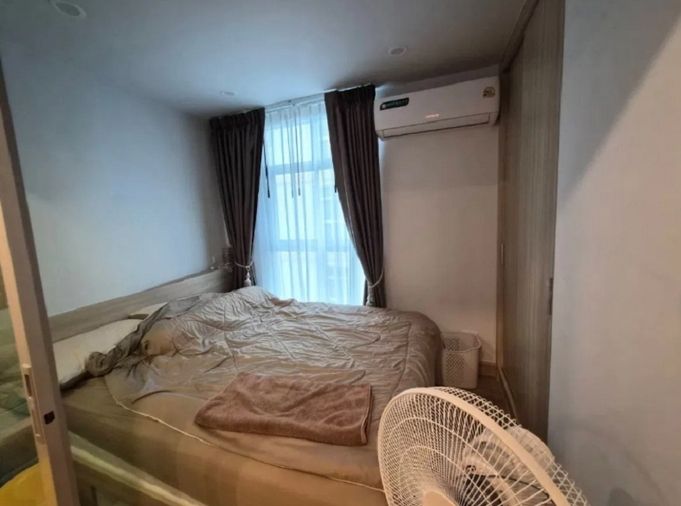 ห้องใหม่ คอนโด B5 Kirin ราชพฤกษ์ ตึก C ชั้น 4  มี 1 ห้องนอน 22 ตรม. ของครบ เพียง 6,500 บาท