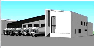 โรงงานให้เช่า : ให้เช่าโรงงาน ผังสีม่วง มีหลายโกดัง ใกล้ท่าเรือแหลมฉบัง ศรีราชา