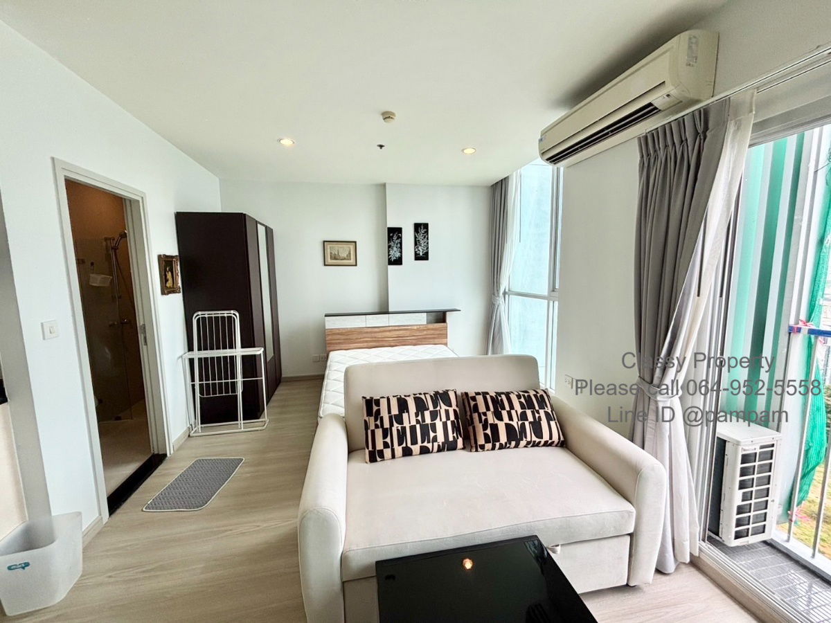 picture Condo for sale : Noble Revolve Ratchada1  1 Bedroom (No wall separated)Fully furnished +Digital door lock near MRT Cultural Centre 3.5 MB🔥🔥🔥 - 2/14