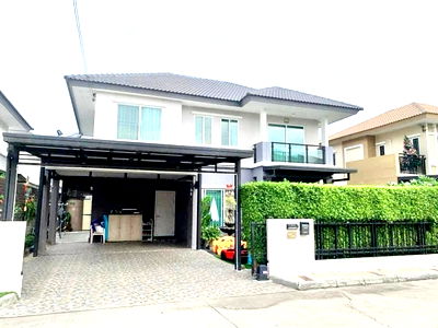 บ้านเดี่ยวให้เช่า : เดอะแพลนท์ปิ่นเกล้า-กาญจนาฯ (The Plant Pinklao-Kanchanapisek) อยู่ซอยวัดพระเงิน ต.ศาลากลาง อ.บางกรวย 