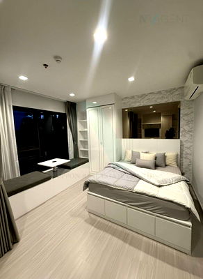 เช่าคอนโด กรุงเทพมหานคร : ให้เช่าคอนโด ไลฟ์ อโศก-พระราม 9 อาคาร 1 ชั้น 37 สตูดิโอ ขนาด 28 ตรม ใกล้ ตลาดอยู่เจริญ